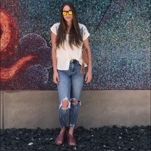 Sweet embroidery top